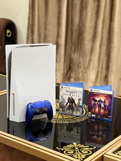 Ps5 Disk w/ Controller and Games
