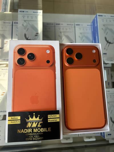 iphone 17 pro max 256gb JV 7cc brandnew unused condition full box