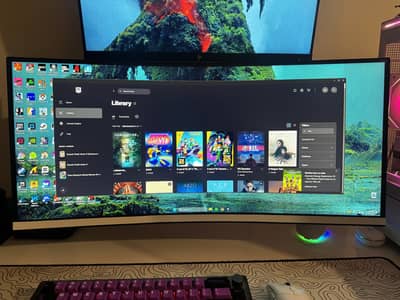 Ultrawide Curved 200hz Gaming Monitor with Tpye-C Port 10/10