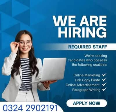 Data Entry Job / Typing Job / Assignment Job / Online Job