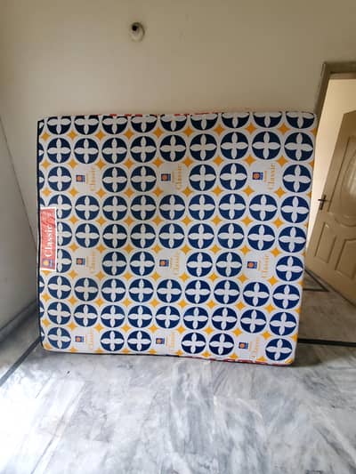 Master molty foam 5 inches King size double bed 10 by 10 slitly use