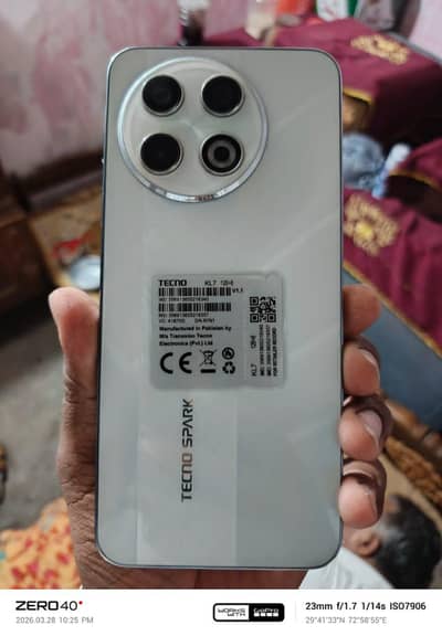 Tecno spark 30 pro with 7month wronty