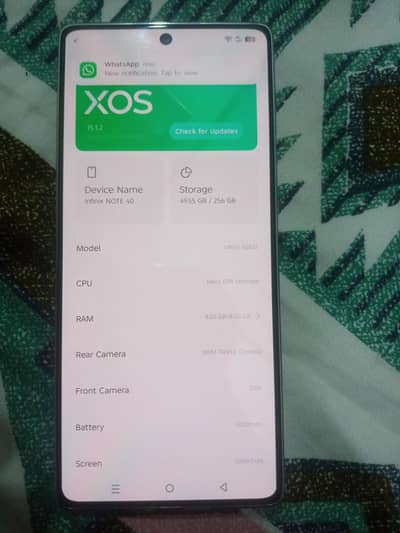 infinix note 40 with Box charger 03224596230