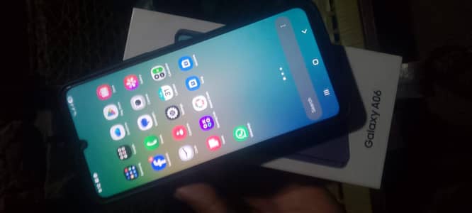 Samsung A06 4/64 with box fresh condition
