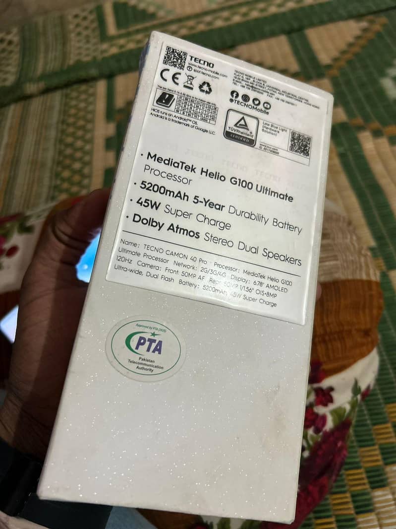 Tecno camon 40 pro 3