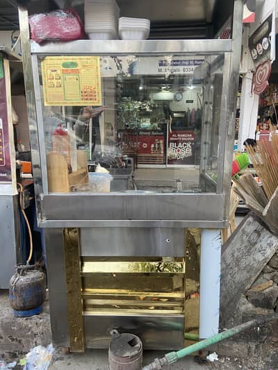 Stainless Steel Food Stall