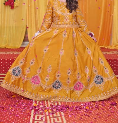 Mehndi dress,