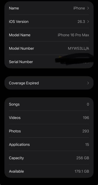 16 pro max jv with box