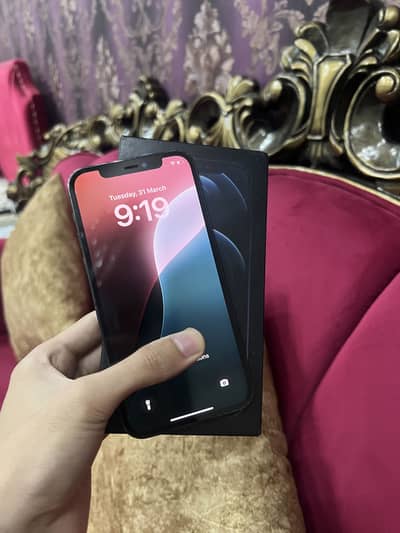 Iphone 12 pro Factory Unlocked  With Original Box  exchange possible