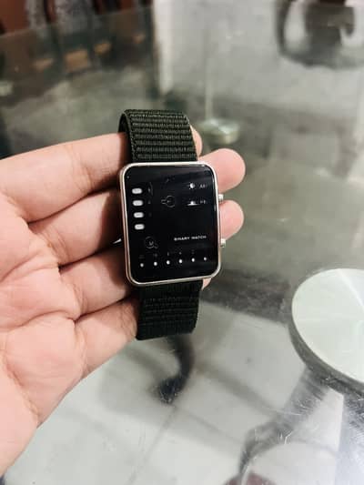 Binary watch for sale self customised waterproof & high quality strap