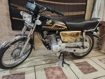 CG125 special edition GOLD just like brand new golden number
