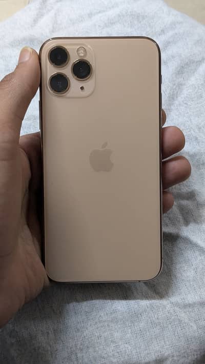 iphone 11pro 256gb golden colour exchange possible
