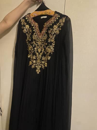 Baroque 3-piece chiffon outfit . (Brand New)