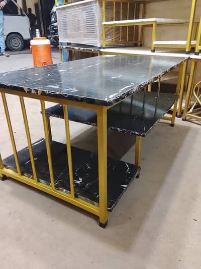 Stylish Marble Sheet Top Console / Display Table – Premium Finish