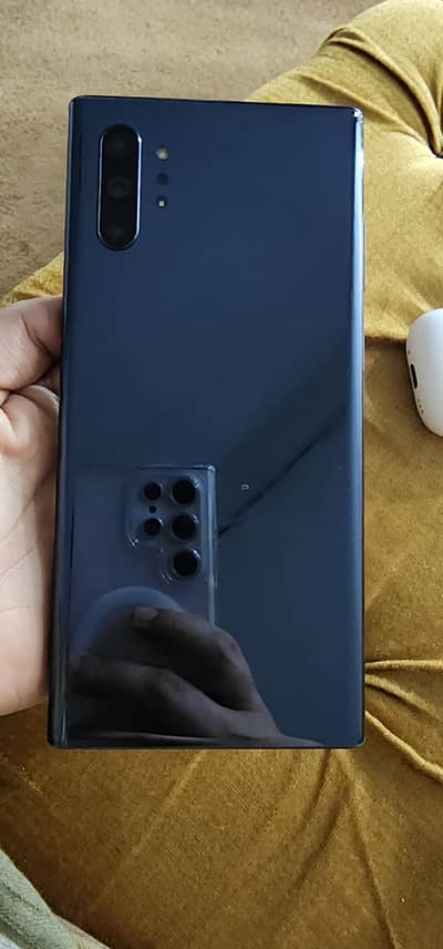 note 10 plus  5G color Black PTA approve  256GB minor DOT
