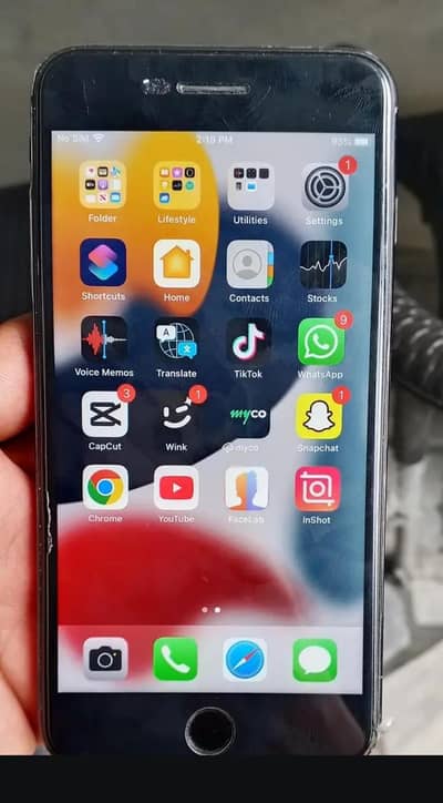 I Phone 7+ Non PTA condition 10 by 9