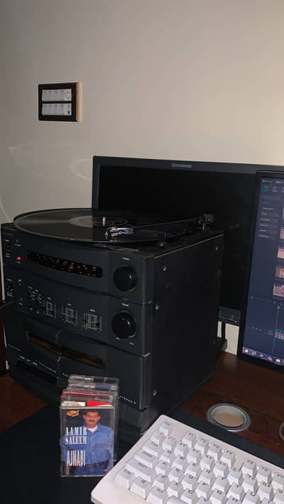 ALBA TURNTABLE  VINYL AND CASSETTE PLAYER