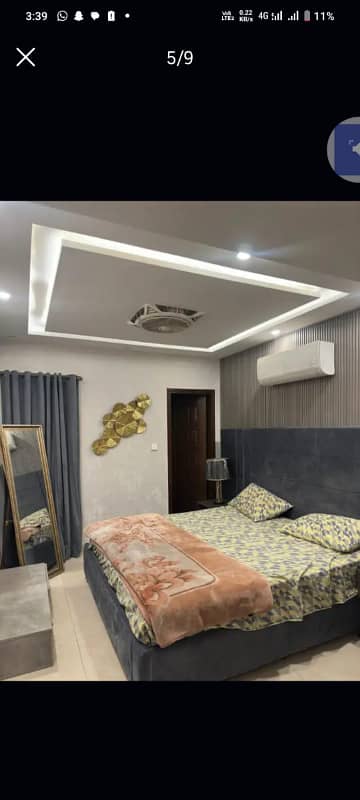 One Bedroom Vip apartment available on daily basis in bahria town LHR