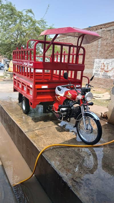 Lal din loder rikshaw 100cc 03424441927.03150715722