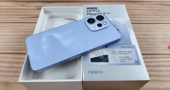 OPPO RENO 15F. 5G  compelet saman