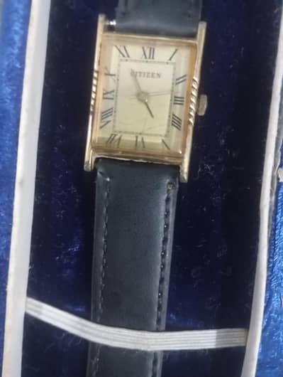 CITIZEN GLOD PLATED WINDING WRIST KARACHIWATCH