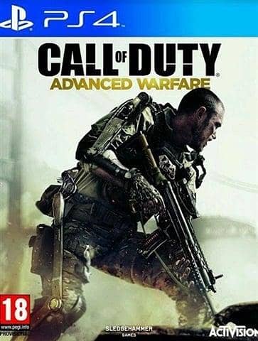 COD Black Ops 4 and Advanced Warfare for PlayStation 4 (Scratchless)