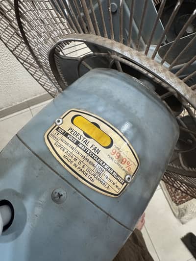 Super asia pedestal fan