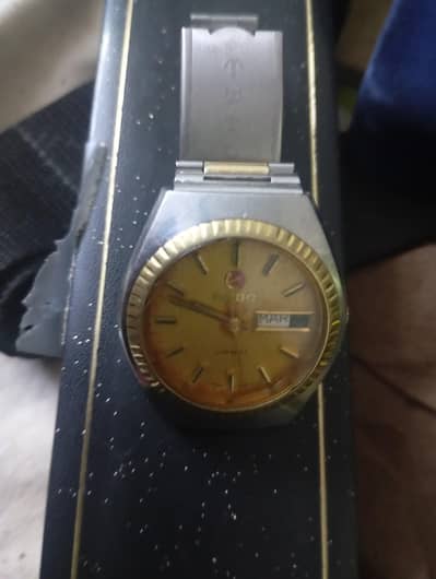 preloved RADO DIASTAR ORIGIN WITH RECIEPT GUARANTi card