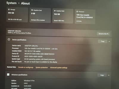 Gaming HP Omen 16 Laptop in untouched condition