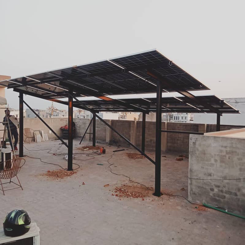 Elevated solar structure 0