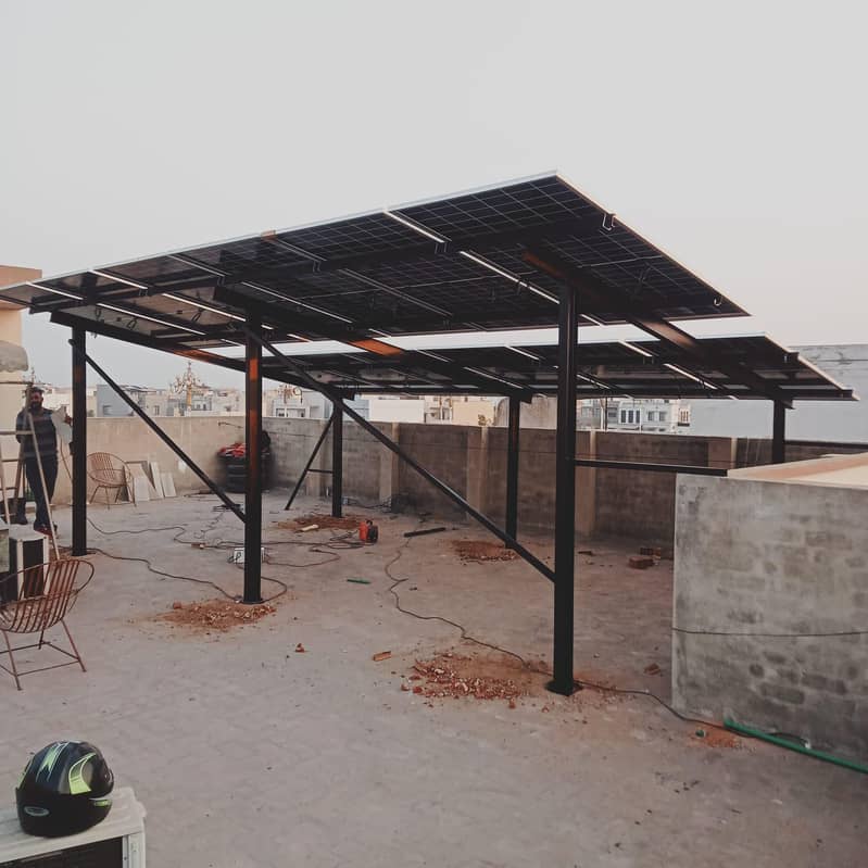 Elevated solar structure 1