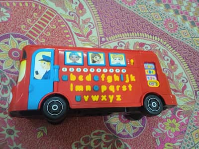 School Bus ABC And 123 Full Learning And Music Bus Sounds System