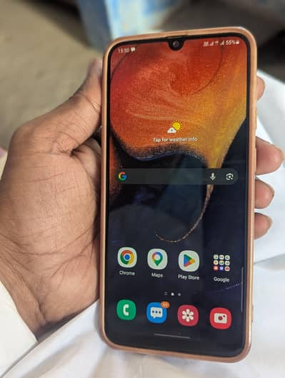 Samsung A50 with box