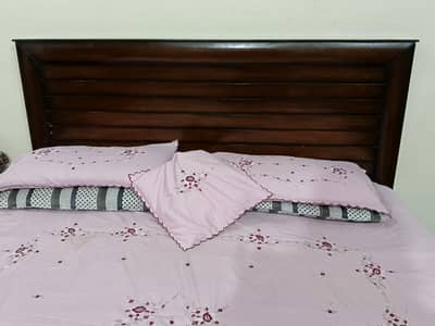 AOA bed with mattress in good condition for sale