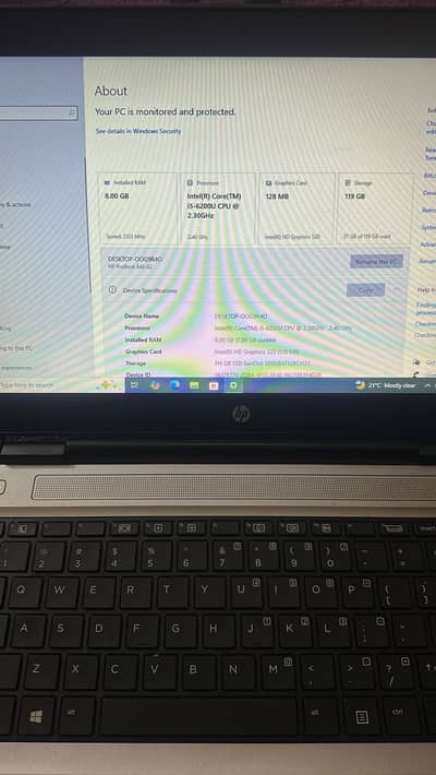 HP Probook i5 | 6 generation