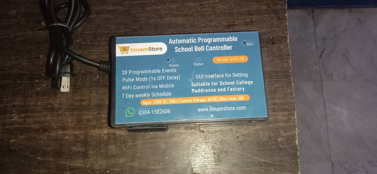 Automatic Programmable Smart School electric bell 3