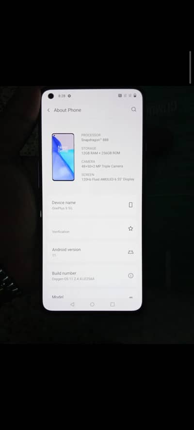 one plus 9 dual sim 12/256