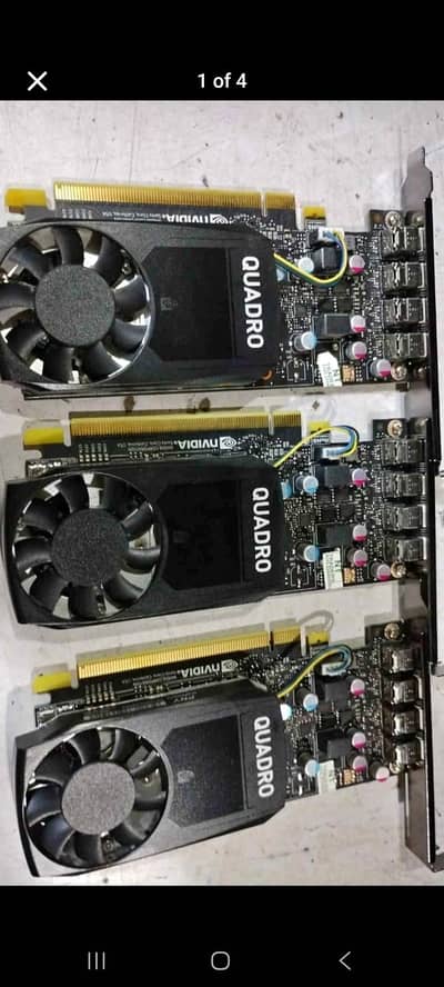 nVidia Quadro P620 2gb ddr 5 128 bit best for editing & rendering work