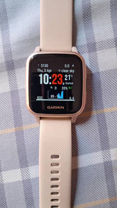 Garmin Venu Sq Smartwatch Rose Gold