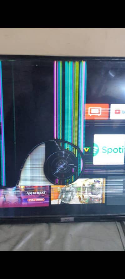 Tcl 43 inch broken panel.  03146396124