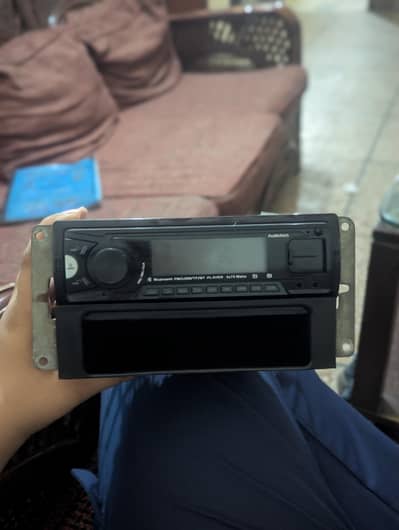 Car media player with frame+wiring+box