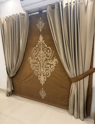 Velvet Drape curtains