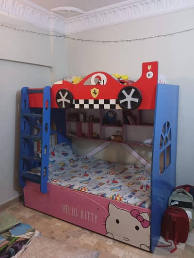Kids bunk bed for sale (Without mattress)