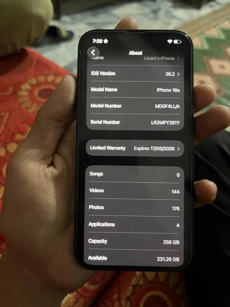 IPHONE 16 E  BOX PACK CONDITION 3