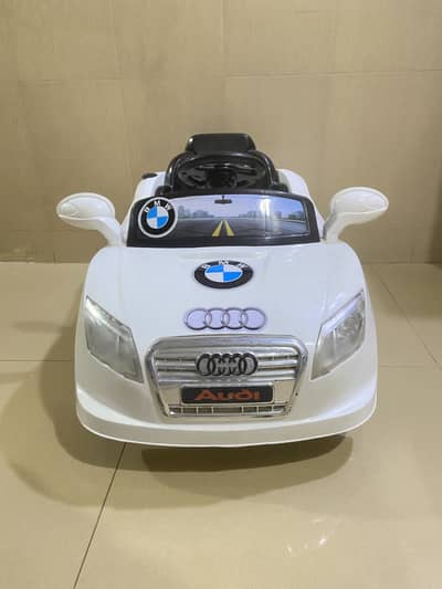 Electric Car. With Remote and Manual Control