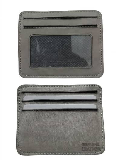 Premium leather card holder