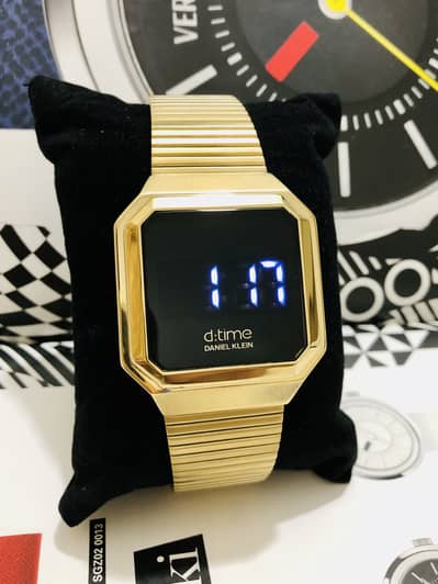 DANIEL KLEIN D:TIME-DIGITAL WATCH-NEW ORIGINAL-SEIKO CITIZEN CASIO