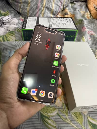 Infinix Hot 60 Pro Plus 256GB - with Box And all accessories