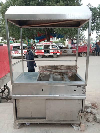 Zinger and fries counter