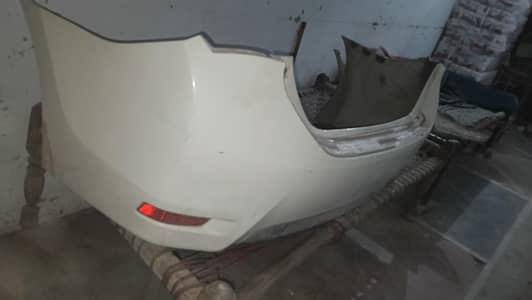 Corolla bumper back